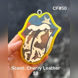 Yellow and Multicolor Air Freshener